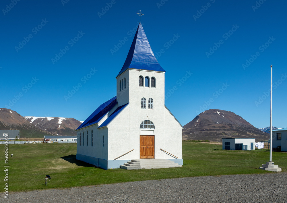 Hofsóskirkja, Church, Hofsós, Northwestern Region, Iceland 3
