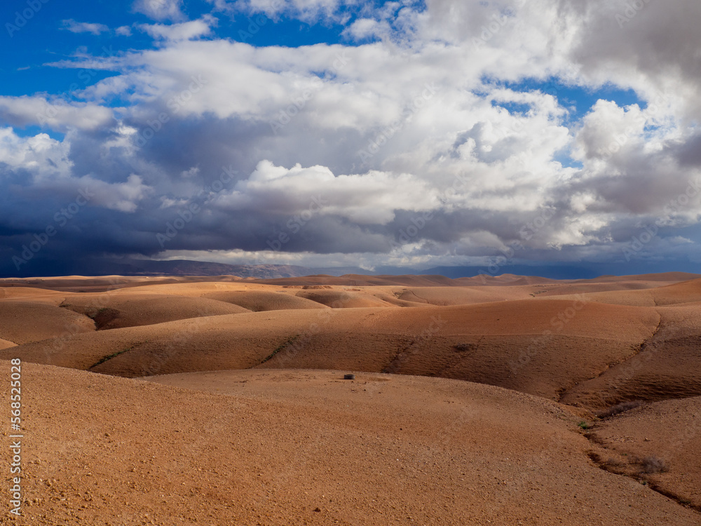 Agafay desert in Marrakech Morocco