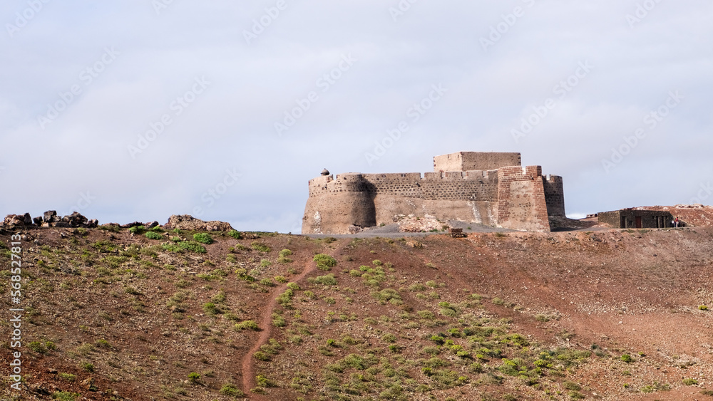 Lanzarote Island in the Atlantic Ocean