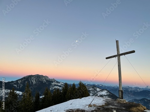 cross on the top of mountain © Andreas