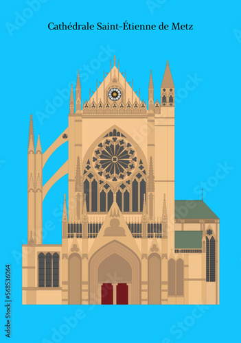 Cathédrale Saint-Étienne de Metz, France
Metz Cathedral