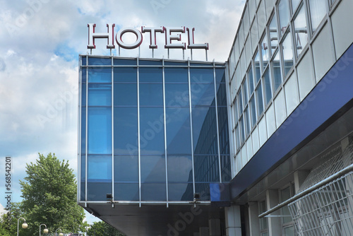 small city hotel for tourists ... 