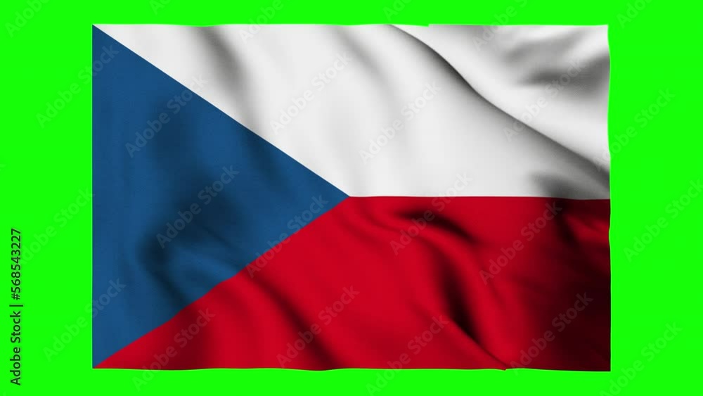Flag of Czech Republic waving isolated by the alpha channel(transparent background).Highly detailed fabric texture. Seamless loop in full 4K resolution.Czech flag.
Flag of Czech Republic waving isolated by the alpha channel(transparent background).Highly detailed fabric texture. Seamless loop in full 4K resolution.Czech flag.