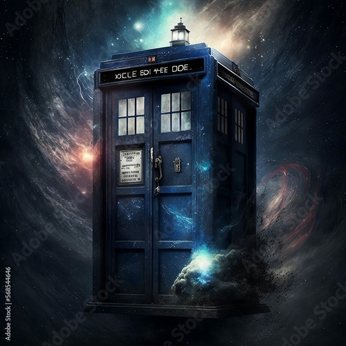 Fototapeta Tardis Doctor Who