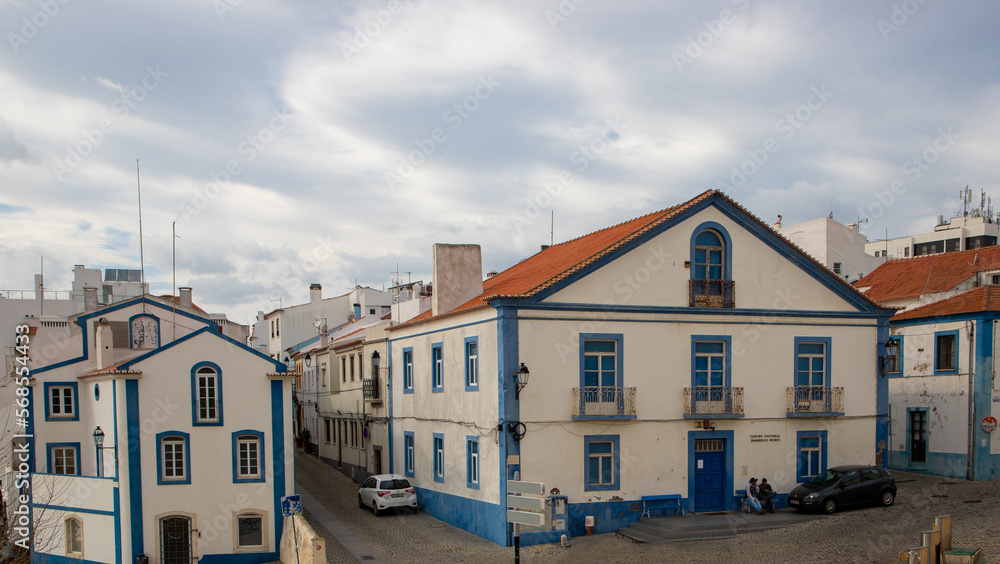 A narrow street in Sines - Portugal
