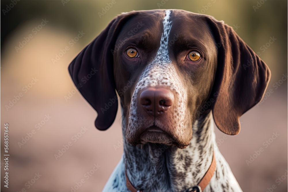 German shorthaired pointer dog German shorthaired pointer dog
