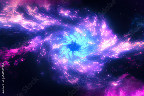 space galaxy background - By Generative AI