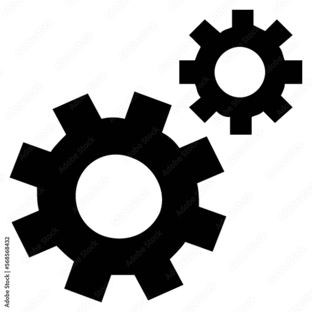 gear vector, icon, symbol, logo, clipart, isolated. vector illustration. vector illustration isolated on white background.