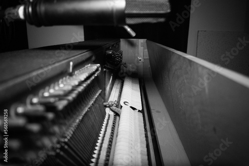 open piano