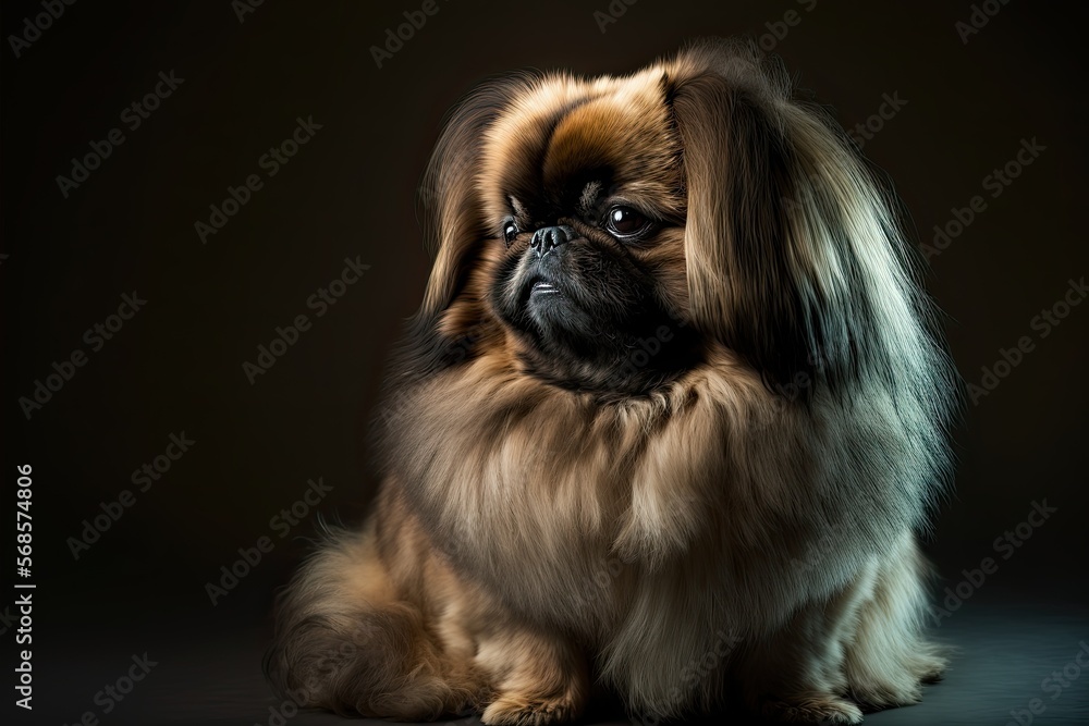 Fototapeta premium Pekingese dog