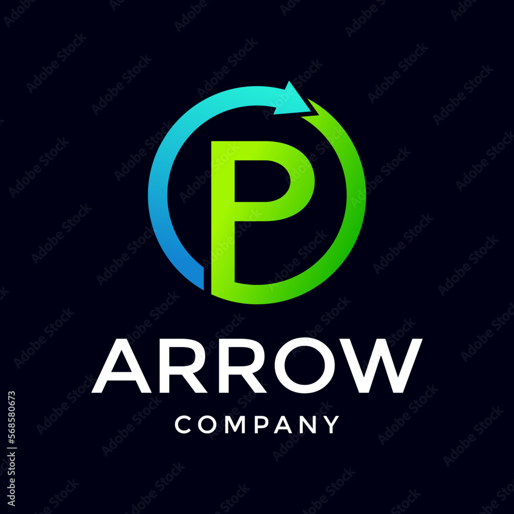 Rotate letter vector logo template. This logo suitable for system, process, Rotate letter vector logo template. This logo suitable for system, process,