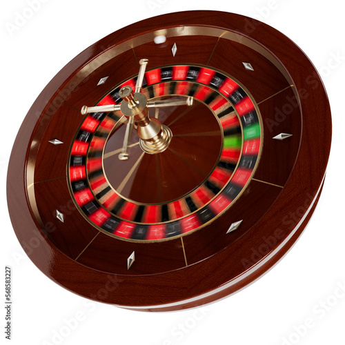 3d rendering - Casino Roulette Wheel 