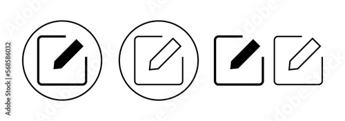 Edit icon vector for web and mobile app. edit document sign and symbol. edit text icon. pencil. sign up Free Download Edit icon vector for web and mobile app. edit document sign and symbol. edit text icon. pencil. sign up - GFXLoad
