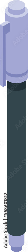 Ink digital pen icon isometric vector. Tablet sign. Pad pencil Ink digital pen icon isometric vector. Tablet sign. Pad pencil