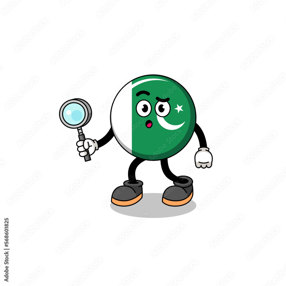 Mascot of pakistan flag searching Mascot of pakistan flag searching