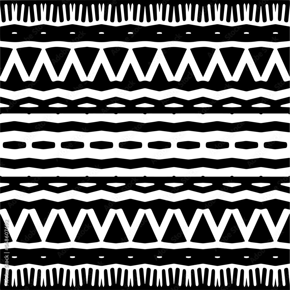 Vector geometric ornament in ethnic style. Seamless pattern with abstract shapes, repeat tiles. Repeating pattern for decor, fabric,textile and fabric. Vector geometric ornament in ethnic style. Seamless pattern with abstract shapes, repeat tiles. Repeating pattern for decor, fabric,textile and fabric.