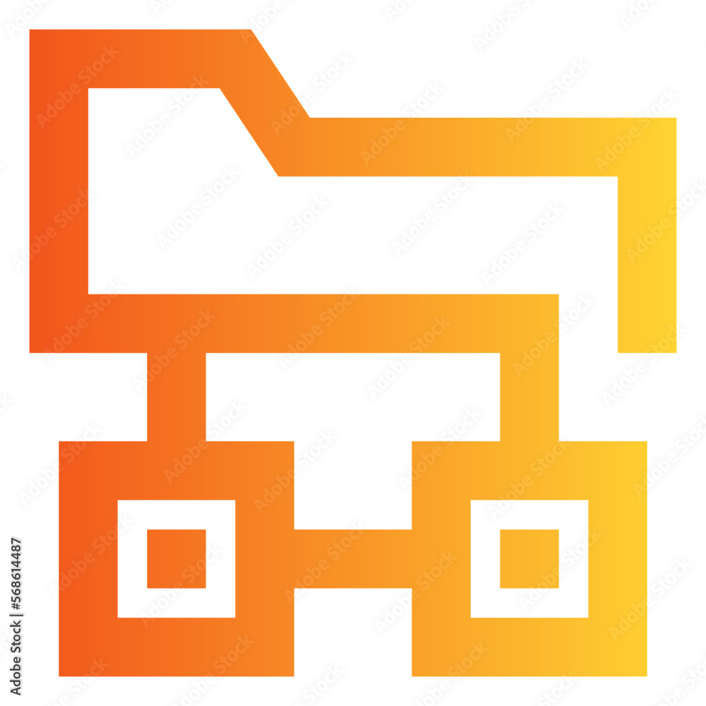database file gradient icon database file gradient icon
