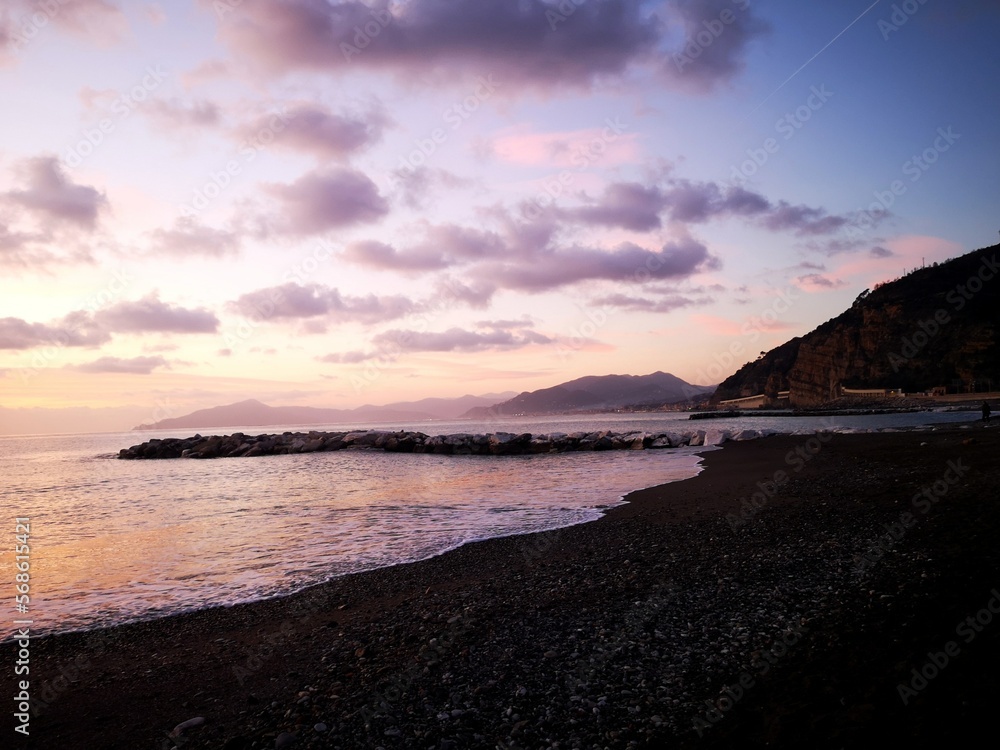 Obraz premium sunset on the beach