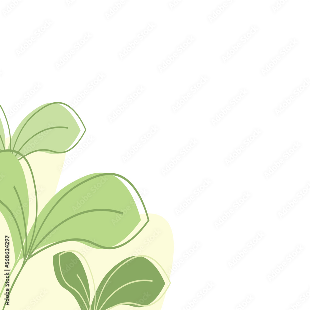 Leaf Corner Vector Leaf Corner Vector