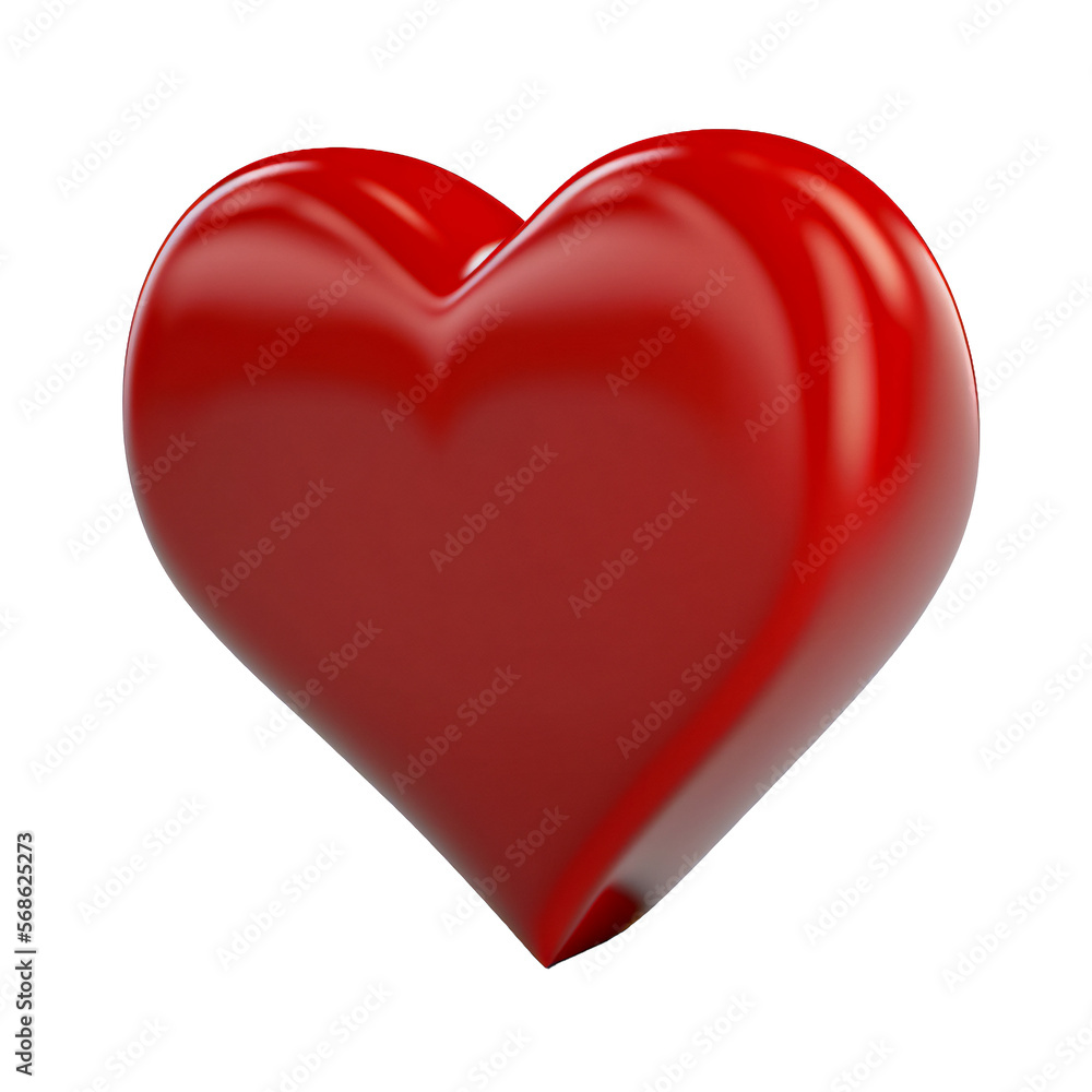 heart 3d valentine day png