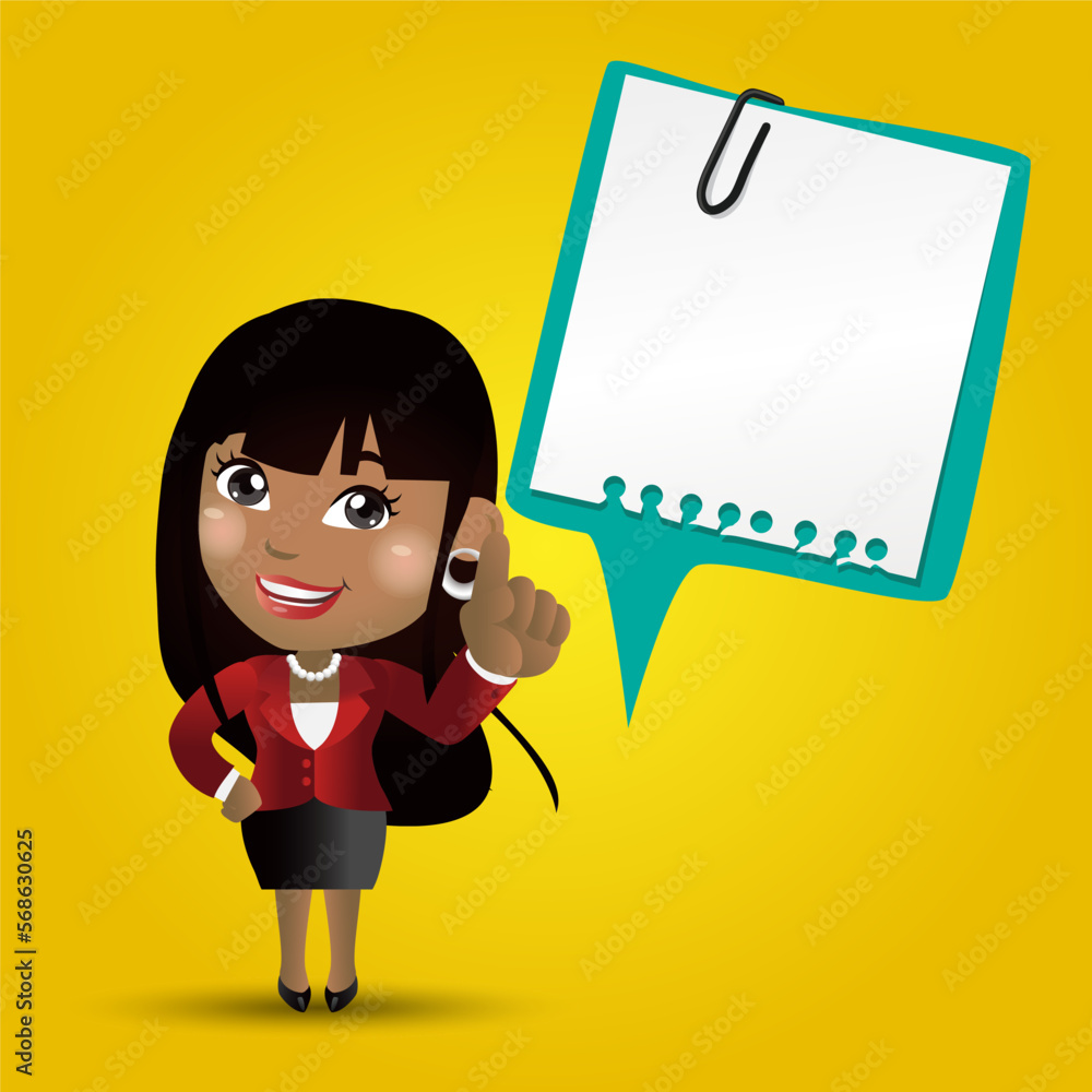 People Set - Business - African businesswoman set People Set - Business - African businesswoman set