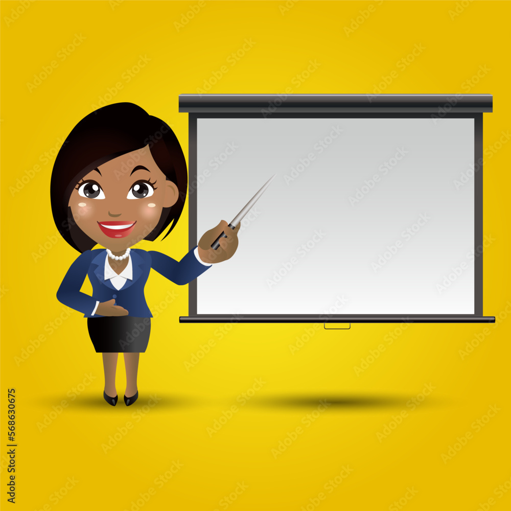 People Set - Business - African businesswoman set People Set - Business - African businesswoman set