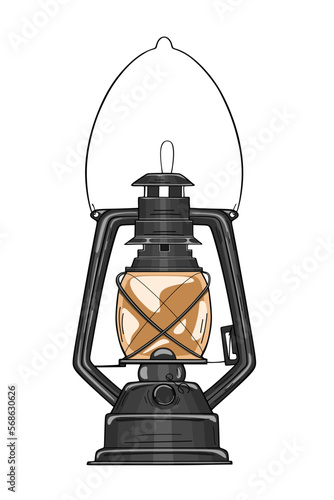 Vintage Oil Lamp or Lantern