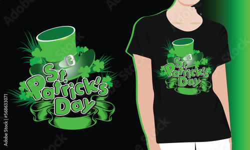 Patrick's day t - shirt design template 2023