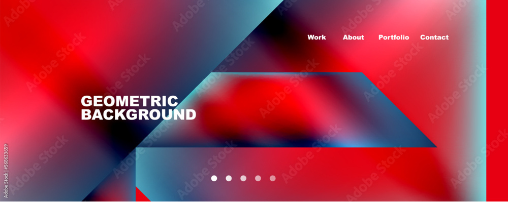Fototapeta premium Minimalist elements elegant geometric abstract background. Vector Illustration For Wallpaper, Banner, Background, Card, Book Illustration, landing page