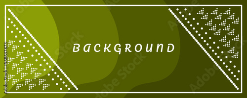 dot pattern on green background