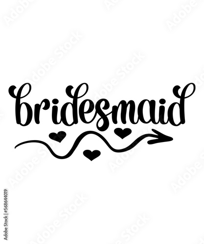 Wedding SVG, Wedding SVG Bundle, Wedding SVG Cut File, Wedding SVG T-Shirt, Wedding Cricut SVG, Digital Download, SVG for Silhouette,Bride Svg. Groom Svg. Wedding Roles Svg. Bridesmaid Svg