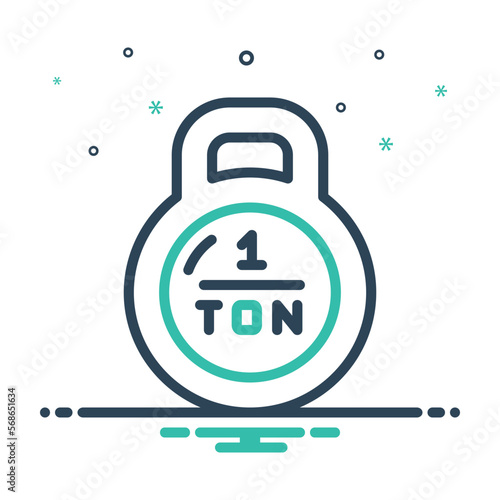 Mix icon for ton