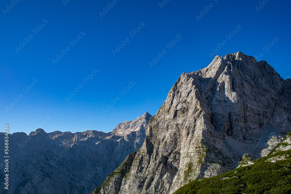 Triglav mountain in Julian alps, Slovenia