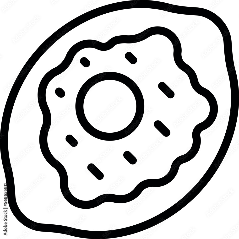 Khachapuri dish icon outline vector. Egg meal. Adjara meal Khachapuri dish icon outline vector. Egg meal. Adjara meal
