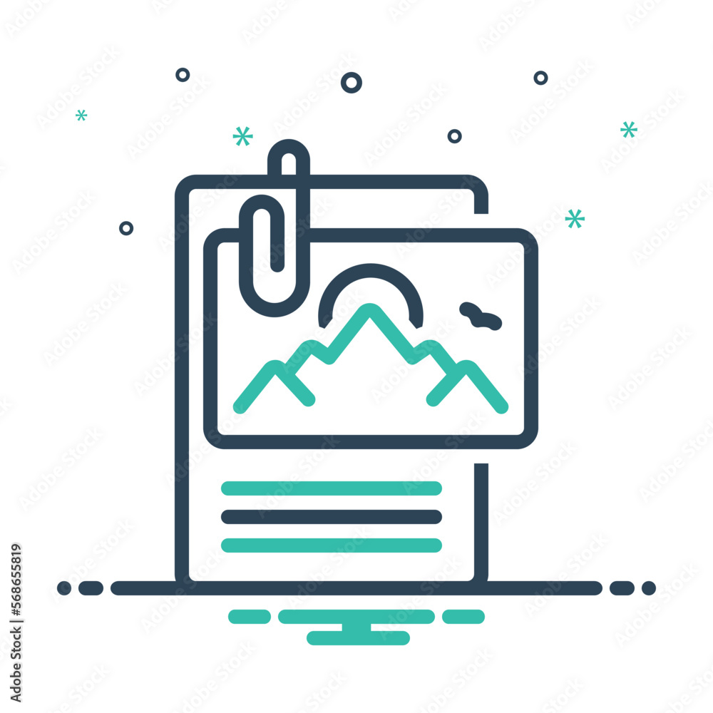 Mix icon for attach Mix icon for attach