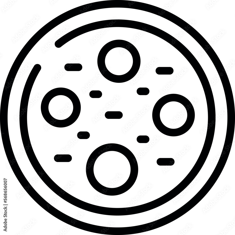 Hachapuri icon outline vector. Food cooking. Adjara meal Hachapuri icon outline vector. Food cooking. Adjara meal