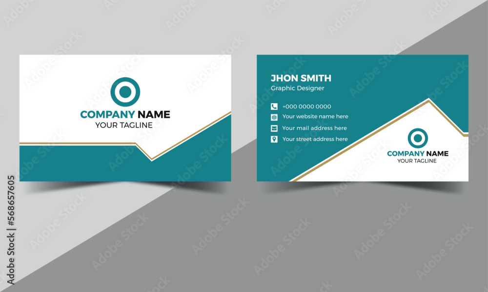 Simple Business Card Layout Creative and modern business card template Simple Business Card Layout Creative and modern business card template