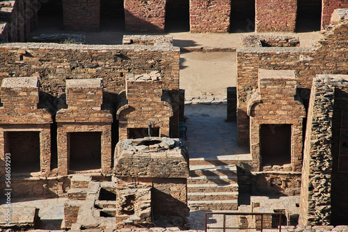 Takht-i-Bahi buddhist monastery in Mardan, Pakistan photo