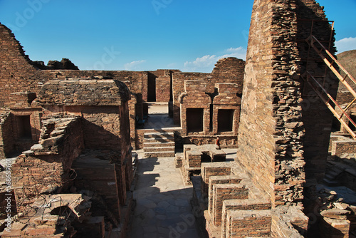 Takht-i-Bahi buddhist monastery in Mardan, Pakistan photo