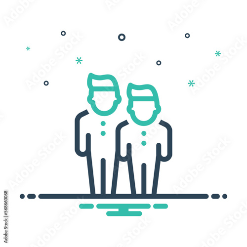 Mix icon for brother