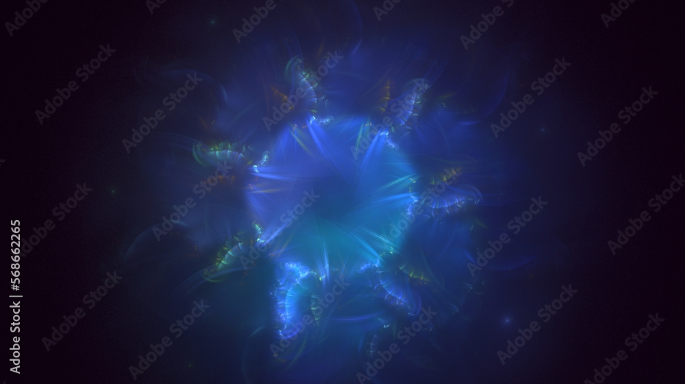 3D rendering abstract round light background 3D rendering abstract round light background
