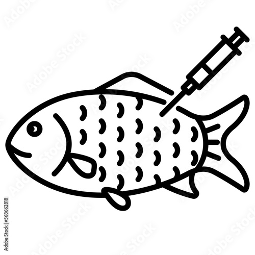 fish line icon