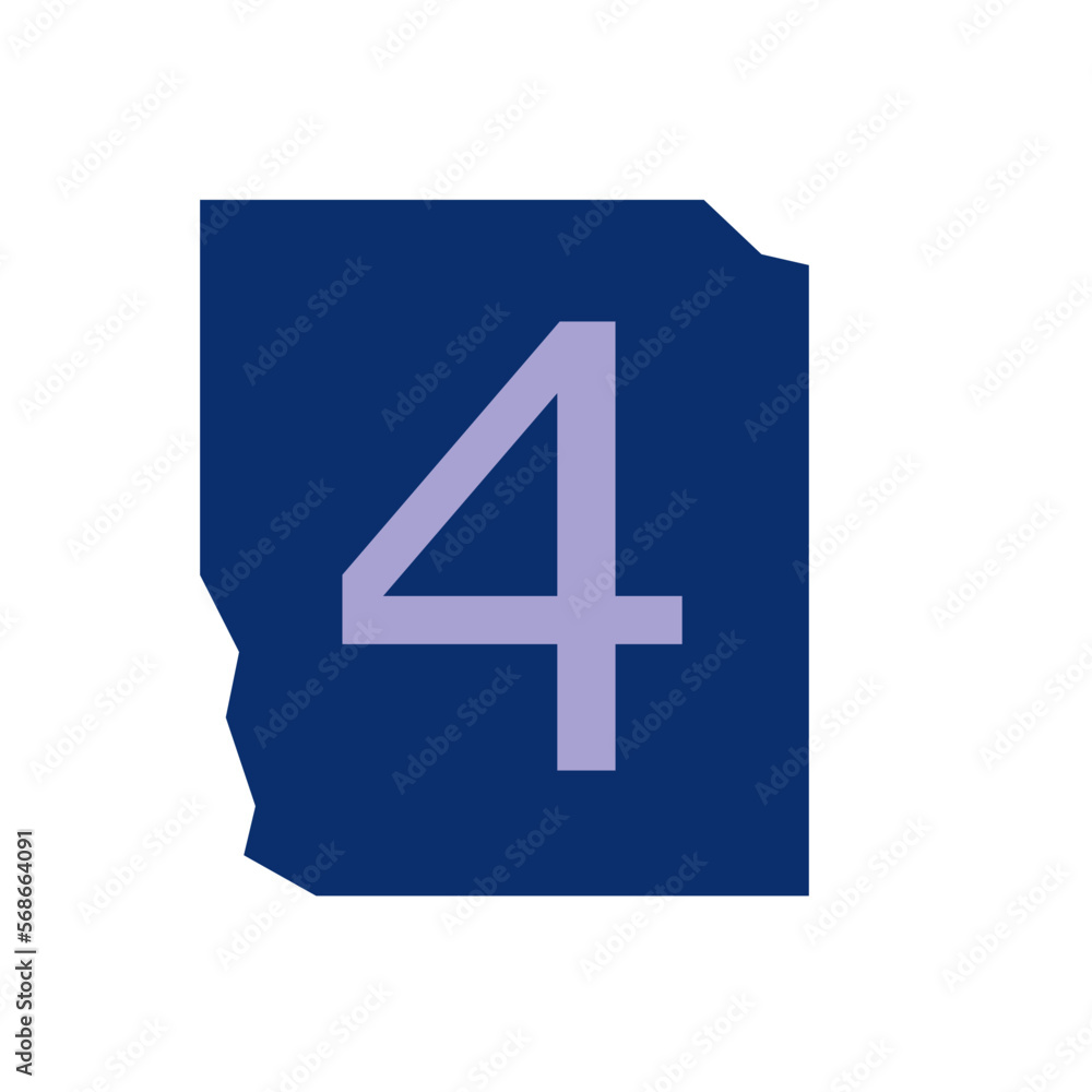 Fototapeta premium Collage Letters Element