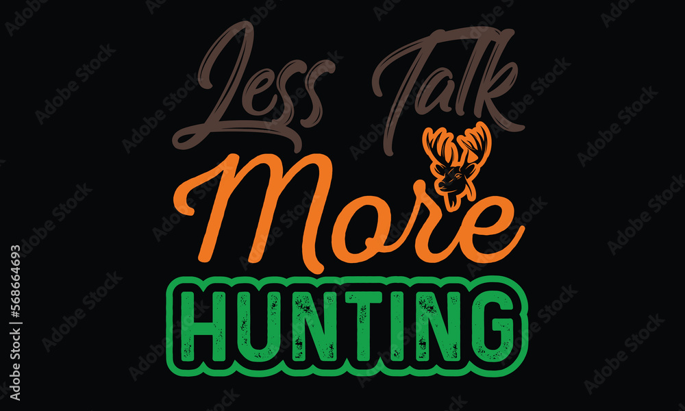 Fototapeta premium Hunting T-shirt Design