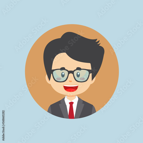 Avatar of a Business Character 