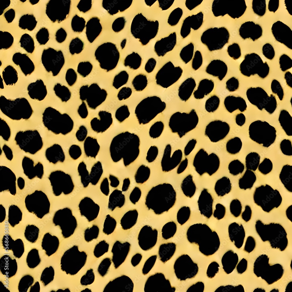 Leopard skin texture. Leopard print pattern created with Generative AI. Leopard skin texture. Leopard print pattern created with Generative AI.