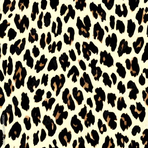 Leopard skin texture. Leopard print pattern created with Generative AI.