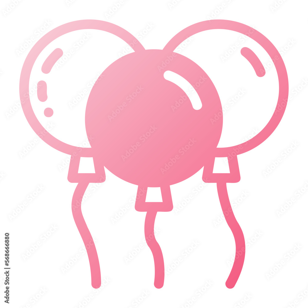 Icon balloons illustration can be used for web app info graphic etc Icon balloons illustration can be used for web app info graphic etc