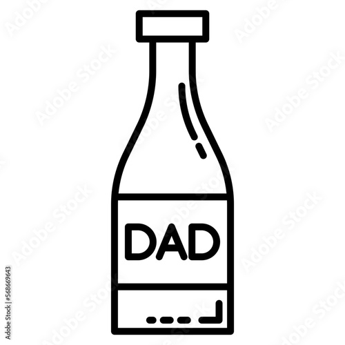 drunk father day icon
