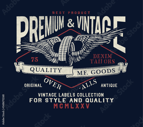 varsity athletic vintage label original t shirt print